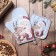 Set of kitchen. Dolyana "Magic": mittens 20x28 cm, severity 17x17 cm, 35% HL, 65% PE