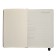 A5 Business Notepad, 100 sheets of Megapolis Journal, artificial leather, tinted block, elastic band, black