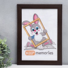 Photo frame plastic 21x30 cm 1022 wenge