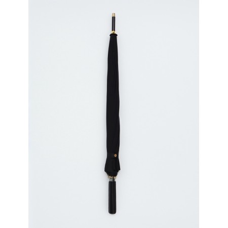 Umbrella throat w/auth r51/60 16pp n/u/u a single-tone straight handle to leathouses black bag-3