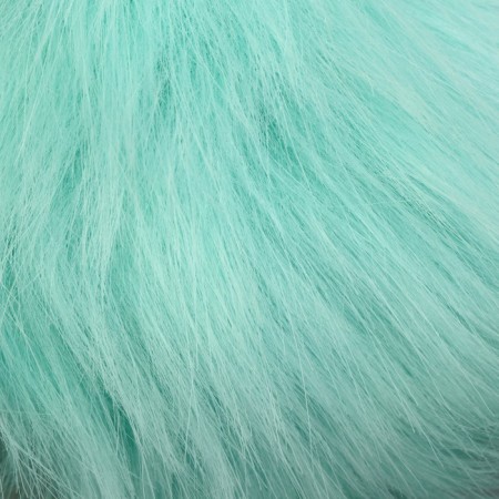Pompon Artificial fur "Mint" d = 13 cm-1