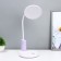 Highway lamp "Gard" LED, from USB/AKB 7 W, 3000-6000 sensor to white-violet 13x12x37 cm Risalux