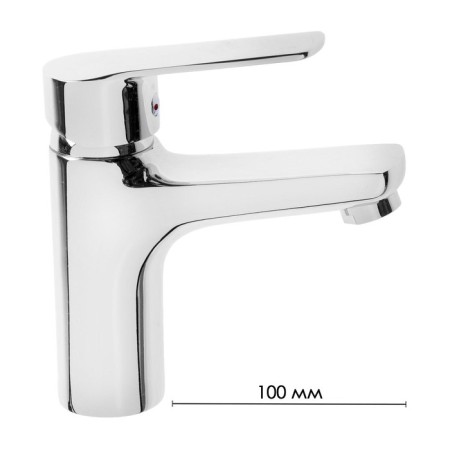 ARCO A1014 sink mixer, single -leaf, 35 mm cartridge, nut, chrome
