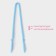 Dulying forces "duet", 24.5 × 4.5 × 2 cm, blue color