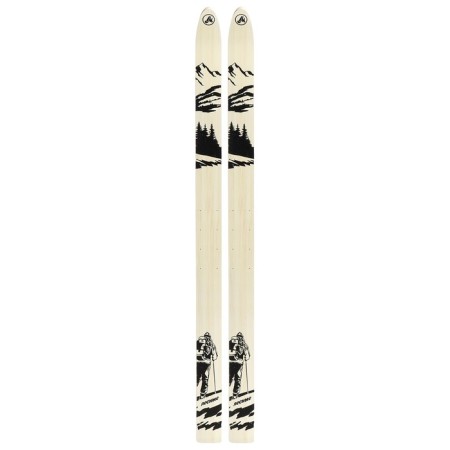 Wooden skis "Forest", 175 cm, Mix colors-2
