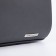 Women's bag El Masta with a zipper, external pocket, long belt, graphite color