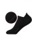 Women's socks, size 23-25, black color