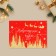 Postcard-Mini "New Year's Miracles", Sani, 10.5 x 7.5 cm, New Year