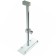 Shower stroke accoona a405, with a glass shelf, chrome