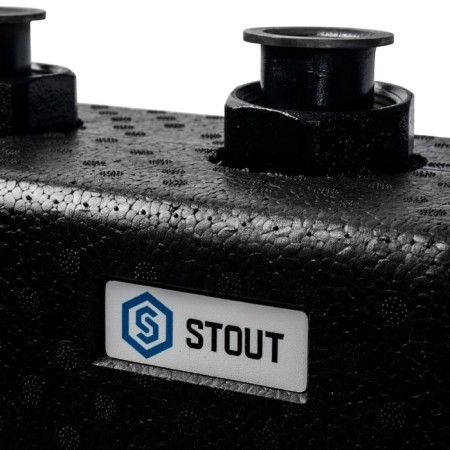 Distributive collector Stout SDG-0017-004035, three (five) heating circuits, DN 25-4