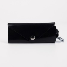 Key on the button, length 13.5 cm, 7 carbines, black color