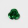 Busina "rose", set of 30 pcs., 8 mm, green color