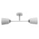 Luer "Ray" (cylinder) 2x15W E27 Model: BR 00248 White