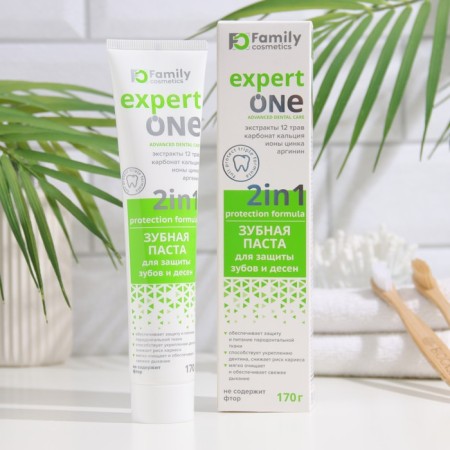 Expert One Family Cosmetics toothpaste to protect teeth and gums, 170 ml