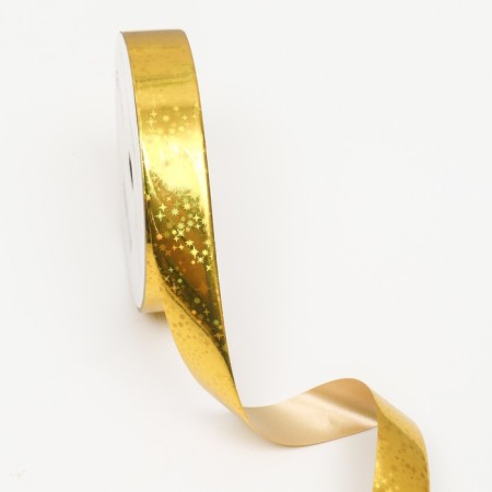 Tape for decor and gifts, stars, 2 cm x 45 m-2