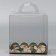 Confectionery box, chest, packaging, with love, 11 x 11 x 11 cm
