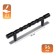 Cappio bracket handle, m/o 96 mm, plastic, black color