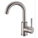 Mixer for the sink RMS SUS124-001F-1, single-leaf, ceramic cartridge d = 35 mm, satin