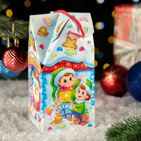 Gift Folding Box "Sephirkin" 10.5 x 10.5 x 21.5 cm-3