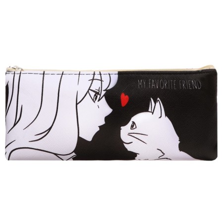 Penal Soft 1 department, 100 x 200 mm, flat, Meshu "Friends", artificial leather MS_57890-1
