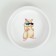 Ceramic bowl for rodents "on style" 80 ml 8.5 x 3 cm