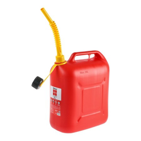Canister of the fuel and lubricants Oktan Classik, 20 l, plastic, red-3