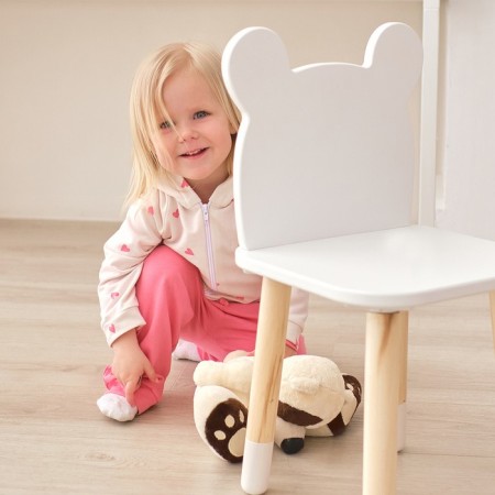 Set: Huds and pants crumb I am a “bunny”, height 68-74 cm, beige/pink color-3
