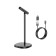 USB microphone Hoco L16, desktop, 3.5 mm connector, black