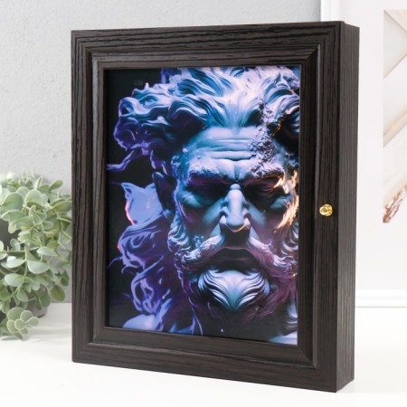 Key "Statue" 26x30.5 cm Wenge-2
