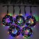 Girlyand "Clip-Light" 5 threads of 20 m, IP44, UMS, dark thread, 665 LED, glow of Multi, 24 V