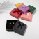 Gift box for the set "velor", 9 × 9, color mix