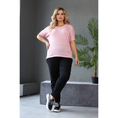 Female jumper, size 52, pink color-6