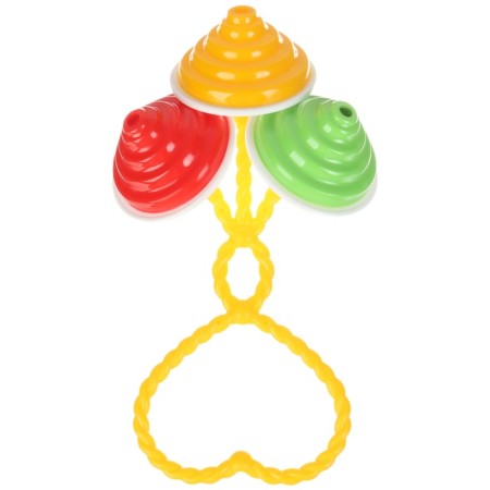 Rattle "mushrooms", color mix, aelytes-2