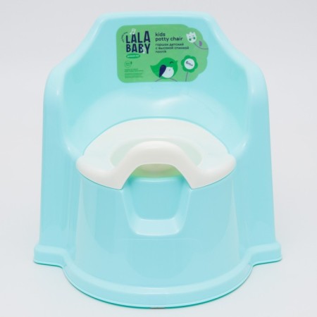 Children's pot with a high back Protect Me, color blue cloud-3