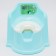 Children's pot with a high back Protect Me, color blue cloud