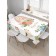The tablecloth “Happy Easter”, rectangular, Saten, size 145x180 cm