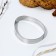 The form for cutting the cookie “egg” on Easter, 4.5 x 6.5 x 1.3 cm.