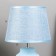 Board lamp 16838/1bl E14 40W gray-blue 20x20x34 cm Risalux