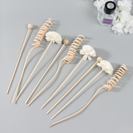 Sticks for aromadiffusor from the rattan "white flowers" set 9 pcs