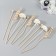 Sticks for aromadiffusor from the rattan "white flowers" set 9 pcs