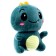 Soft toy "Dino", on a key fob, 10 cm, MIX color