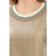 Female dress, size 52, beige color