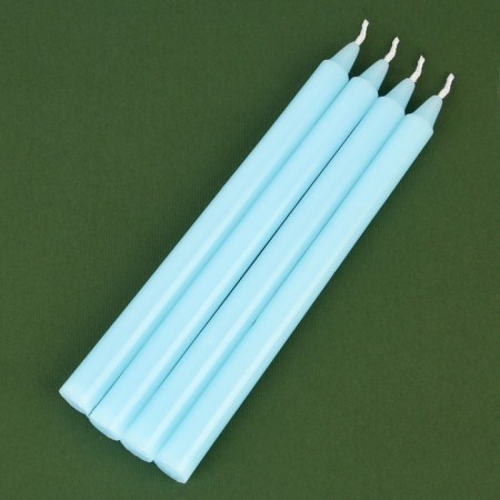 New Year's wax candles “New Year: Believe miracles”, set 4 pcs., Blue, 15 x 1 x 1 cm.-3