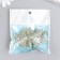 Decor for creativity plastic "Brilliant stars" gold 3.8x3.8 cm