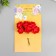 Flowers for decorating "Scarlet roses" 1 bouquet = 6 colors 9 cm
