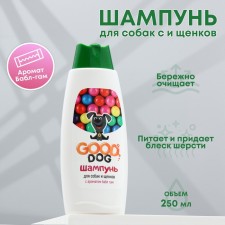 Good Dog shampoo for dogs and puppies, with the aroma of Bubble Gum, 250 ml