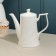 Hot kettle Porcelain "Barista", 1.5 l, white
