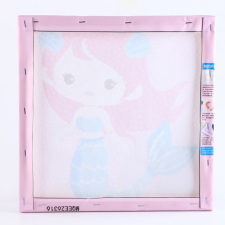 Application with pompom "Mermaid" Size - 30 × 30 cm, glue 30 ml-6