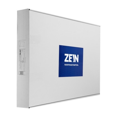 Electric heated towel rail ZEIN PE-08 "Bohemia", 500x800 mm, 10 crossbars, white-6