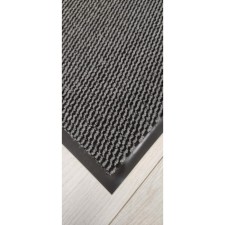 Mature rug 60x90 cm, drawing velor gray